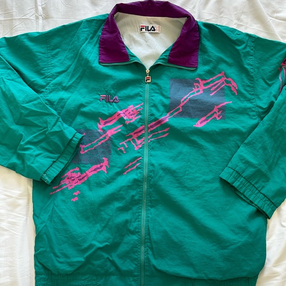 1980’s Vintage FILA Windbreaker - Picture 2 of 6